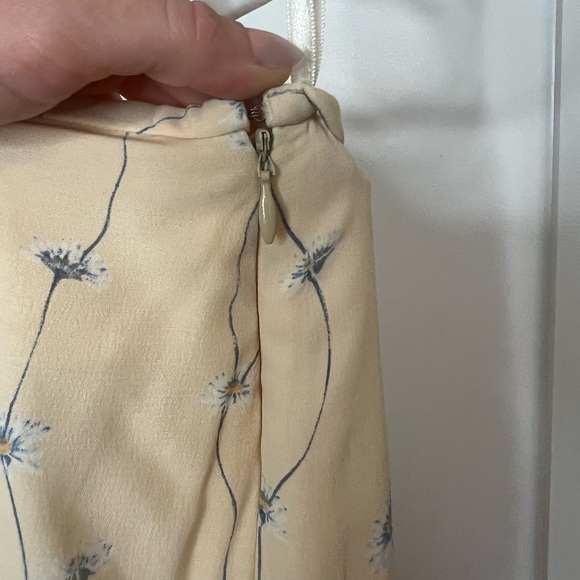 90s Spring Eggshell Skirt - Picture 9 of 10